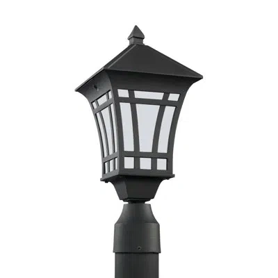Generation Lighting Black 1-light 16.5'' H Hardwired Lantern Head