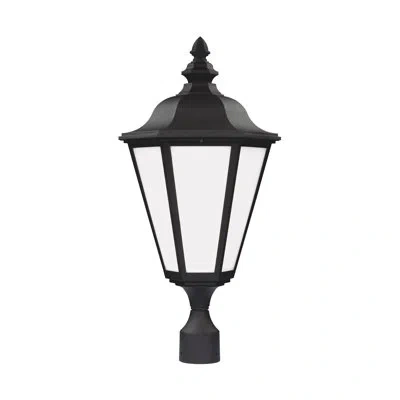 Generation Lighting Brentwood 1-light 25.75'' H Hardwired Lantern Head In Black
