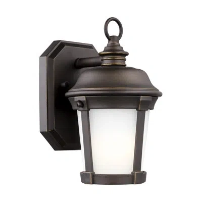 Generation Lighting Calder Outdoor Wall Lantern In Antique Bronze