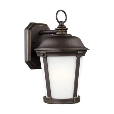 Generation Lighting Calder Outdoor Wall Lantern In Antique Bronze