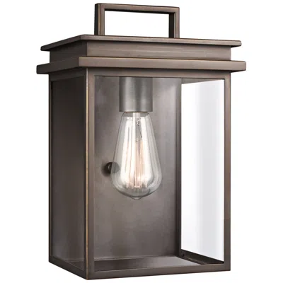 Generation Lighting Chappman 12" Antique Bronze Outdoor Wall Light