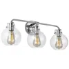 Generation Lighting Clara 24" Wide Chrome 3-light Bath Light
