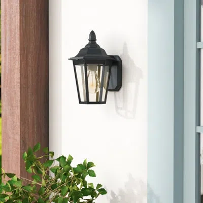 Generation Lighting Classic 1 - Bulb Outdoor Wall Lantern In Black