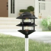 Generation Lighting Claudio 1-light Pathway Light In Black