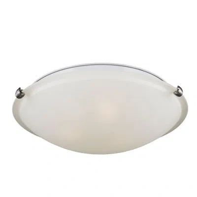 Generation Lighting Clip 3 -light 16.25" Flush Mount