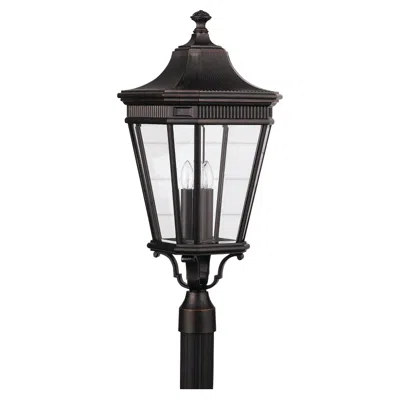Generation Lighting Cotswold 27 1/2" Grecian Bronze Outdoor Post Light