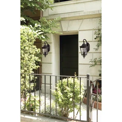 Generation Lighting Cotswold Lane 1 - Bulb Outdoor Wall Lantern In Grecian Bronze