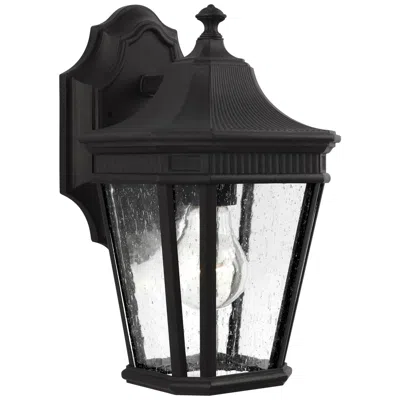 Generation Lighting Cotswold Lane 11 1/2" Black Outdoor Wall Light