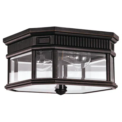 Generation Lighting Cotswold Lane 11 1/2" Grecian Bronze Ceiling Light