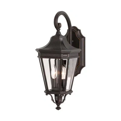 Generation Lighting Cotswold Lane 2 - Bulb Outdoor Wall Lantern In Grecian Bronze