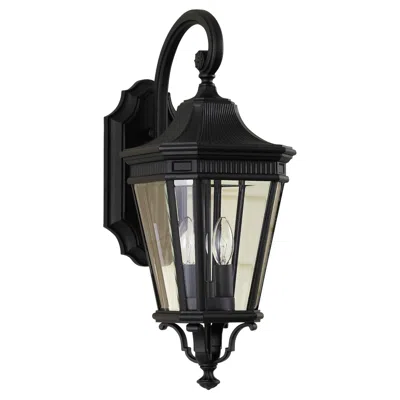 Generation Lighting Cotswold Lane 20 1/2" Black Outdoor Wall Light