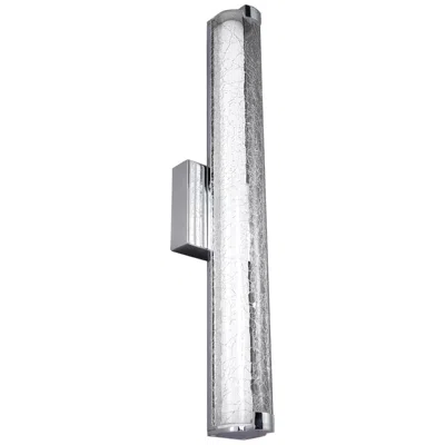 Generation Lighting Cutler 5" High Chrome Led Wall Sconce
