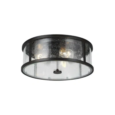 Generation Lighting Dakota 3 - Light 14" Lantern Drum Flush Mount