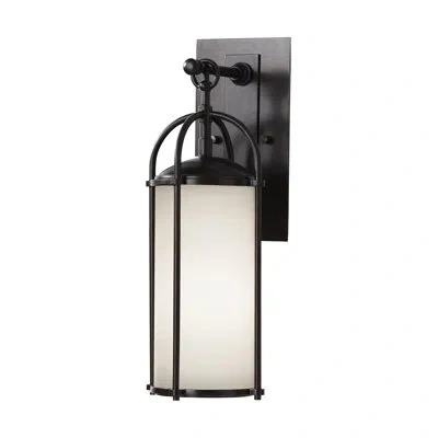 Generation Lighting Dakota Outdoor Wall Lantern In W,espresso