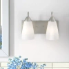 Generation Lighting Dimmable Vanity Light In Brushed Nickel