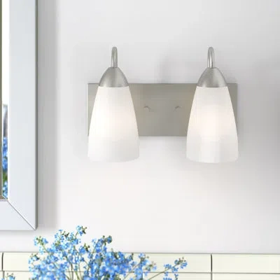 Generation Lighting Dimmable Vanity Light In Brushed Nickel