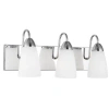 Generation Lighting Dimmable Vanity Light In Chrome
