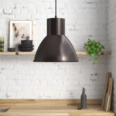Generation Lighting Division Street 1 - Light Single Dome Pendant In Stardust