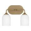 Generation Lighting Emile 2 - Light Vanity Light In Satin Bronze