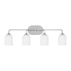 Generation Lighting Emile 4 - Light Vanity Light In Chrome