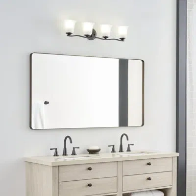 Generation Lighting Emmons 4-light Vanity Light In Bronze