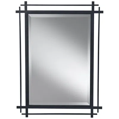 Generation Lighting Ethan 27 1/4" X 37" Antique Iron Wall Mirror