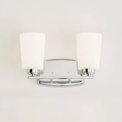 Generation Lighting Franport Dimmable Vanity Light In Chrome