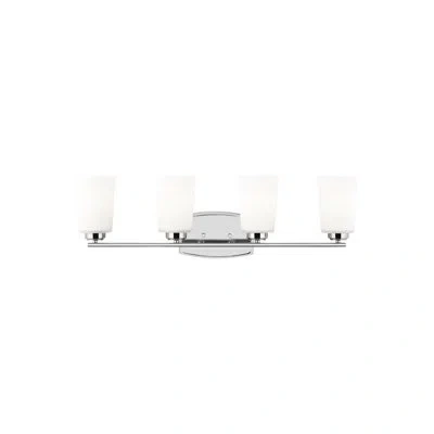 Generation Lighting Franport Dimmable Vanity Light In Chrome