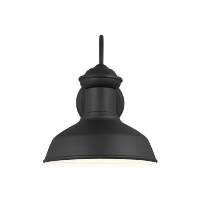 Generation Lighting Fredricksburg Black 11.94'' H Outdoor Barn Light
