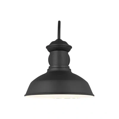 Generation Lighting Fredricksburg Black 15.88'' H Outdoor Barn Light