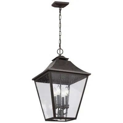 Generation Lighting Galena 23 1/2" Sable Outdoor Hanging Light