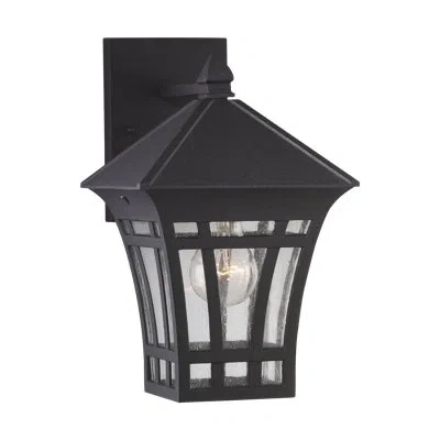 Generation Lighting Herrington Black Outdoor Wall Lantern
