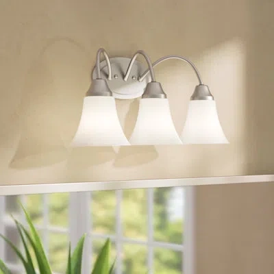 Generation Lighting Holman 2 - Light Dimmable Vanity Light In Brushed Nickel,white