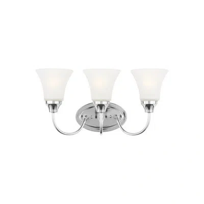 Generation Lighting Holman Dimmable Vanity Light In Chrome