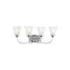 Generation Lighting Holman Dimmable Vanity Light In Chrome