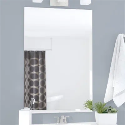 Generation Lighting Infinity Modern & Contemporary Beveled Frameless Accent Mirror