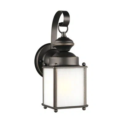 Generation Lighting Jamestowne Outdoor Wall Lantern In Antique Bronze