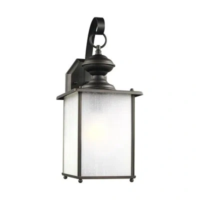 Generation Lighting Jamestowne Outdoor Wall Lantern In Antique Bronze