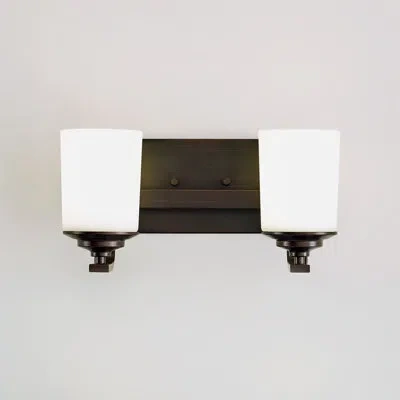Generation Lighting Kemal Dimmable Vanity Light In Bronze