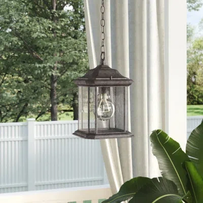 Generation Lighting Kent Oxford Bronze 1 -bulb 10.5" H Outdoor Hanging Lantern