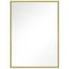 Generation Lighting Kit 24" X 36" Brass Rectangular Wall Mirror