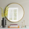 Generation Lighting Kit Modern Vanity Mirror In Burnished Brass