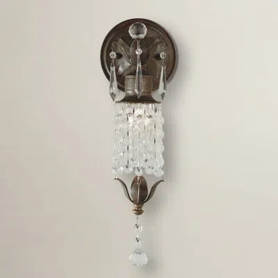 Generation Lighting Maison De Ville 1-light British Bronze Armed Sconce