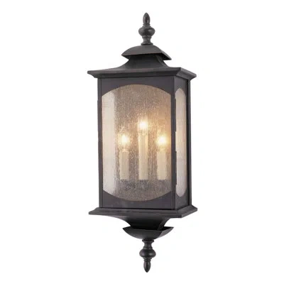Generation Lighting Market Square 3-light Outdoor Wall Lantern