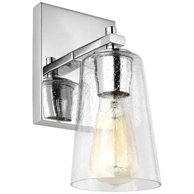 Generation Lighting Mercer 9" High Chrome Wall Sconce
