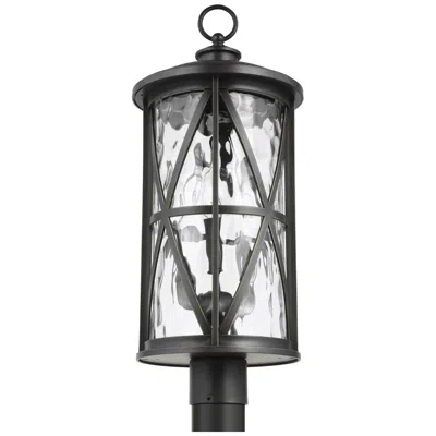 Generation Lighting Millbrooke  B10  10"  Antique Bronze  Post Mount