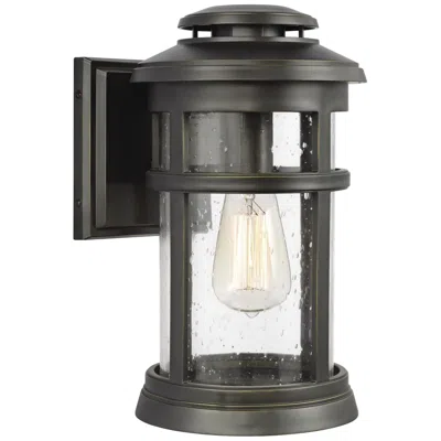 Generation Lighting Newport 13" High Antique Bronze Outdoor Wall Light