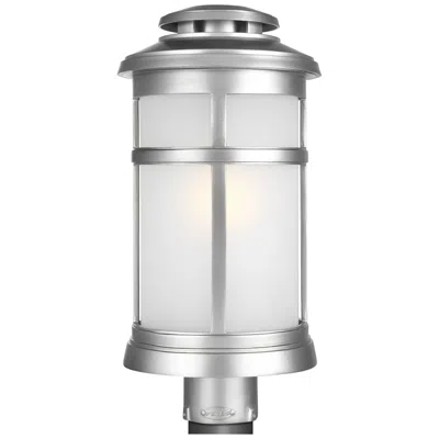 Generation Lighting Newport 18 1/2" Brushed Steel Outdoor Post Light