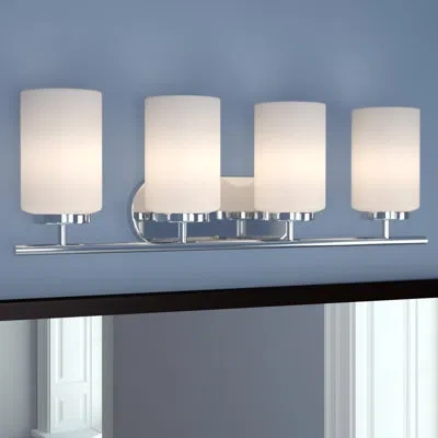 Generation Lighting Oslo 4-light Dimmable Vanity Light In Chrome