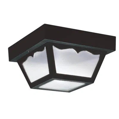Generation Lighting Outdoor Flush Mount In Clear